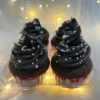 Soft chocolate cupcakes topped with creamy chocolate frosting and sprinkles