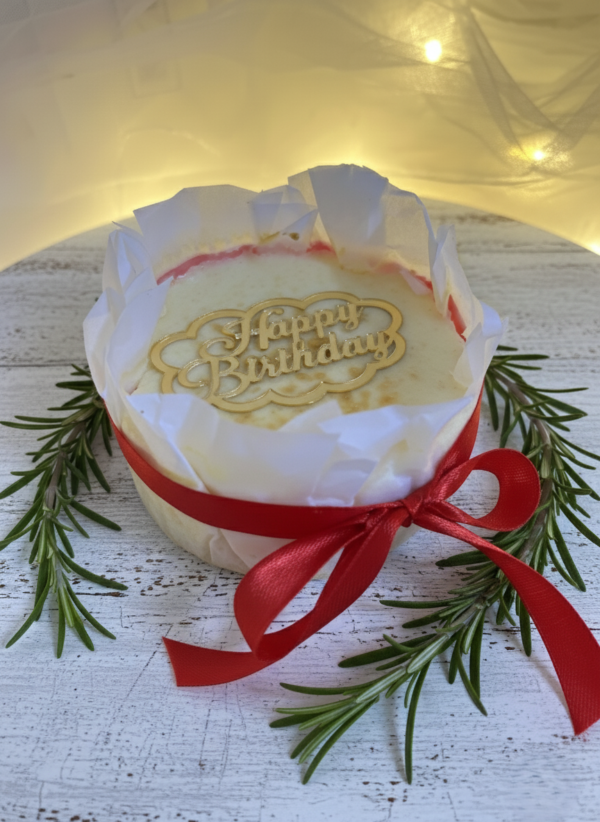 New York cheesecake with smooth creamy texture and classic baked top